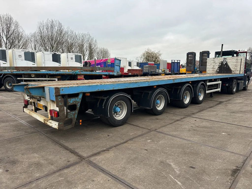 Floor 2 AXLE STEERING an 2 LIFT AXLE - نصف مقطورة مسطحة: صورة 4 Floor 2 AXLE STEERING an 2 LIFT AXLE - نصف مقطورة مسطحة: صورة 4