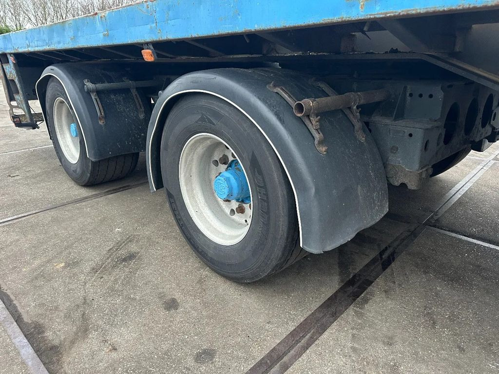 نصف مقطورة مسطحة Floor 2 AXLE STEERING an 2 LIFT AXLE: صورة 6
