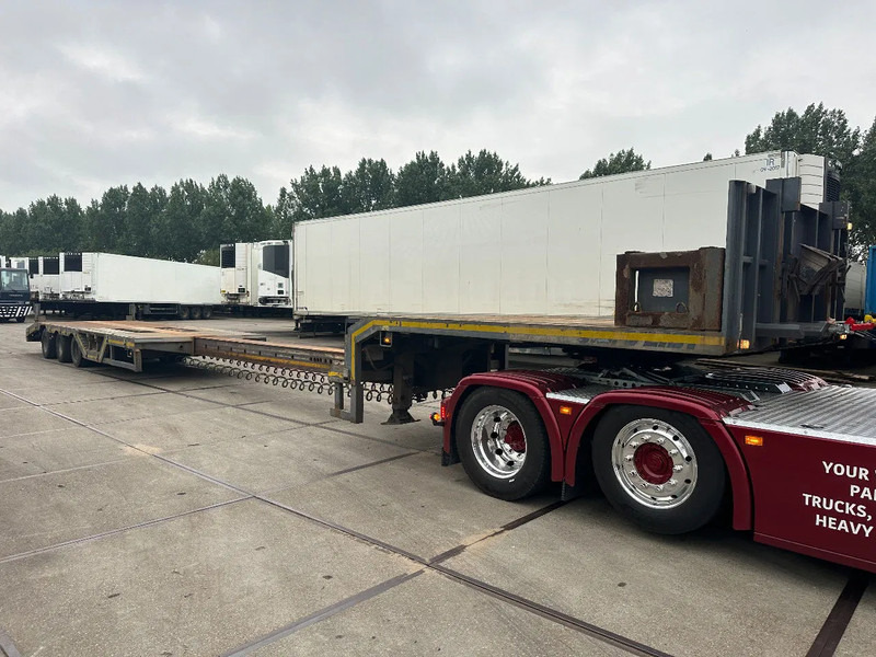 Floor 3 AXLE, 6 M EXTENDABLE, WHEEL FILLS - عربة منخفضة مسطحة نصف مقطورة: صورة 2 Floor 3 AXLE, 6 M EXTENDABLE, WHEEL FILLS - عربة منخفضة مسطحة نصف مقطورة: صورة 2