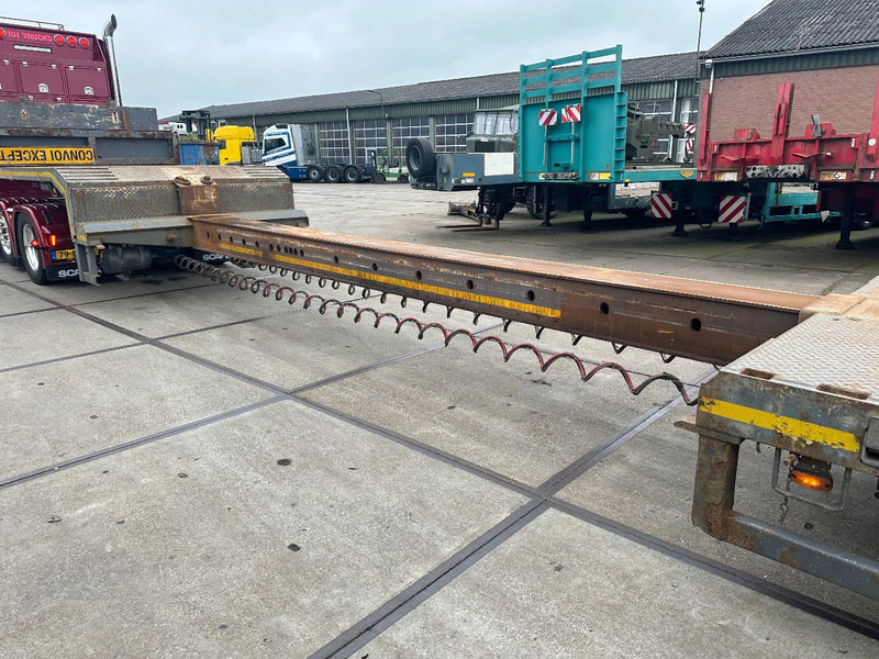 Floor 3 AXLE, 6 M EXTENDABLE, WHEEL FILLS - عربة منخفضة مسطحة نصف مقطورة: صورة 4 Floor 3 AXLE, 6 M EXTENDABLE, WHEEL FILLS - عربة منخفضة مسطحة نصف مقطورة: صورة 4