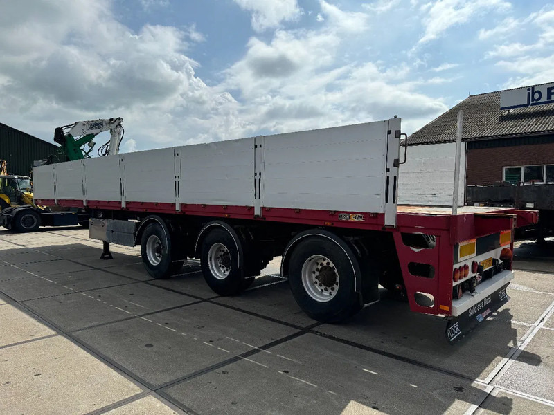Floor FLO 18 30 S2 + KENNIS CRANE 3X STEERING AXLE - نصف مقطورة مسطحة: صورة 4 Floor FLO 18 30 S2 + KENNIS CRANE 3X STEERING AXLE - نصف مقطورة مسطحة: صورة 4