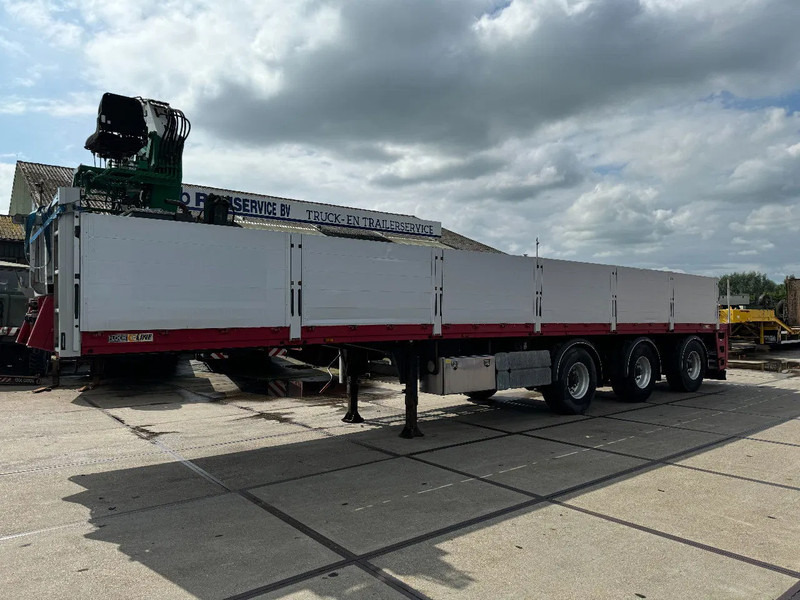 Floor FLO 18 30 S2 + KENNIS CRANE 3X STEERING AXLE - نصف مقطورة مسطحة: صورة 3 Floor FLO 18 30 S2 + KENNIS CRANE 3X STEERING AXLE - نصف مقطورة مسطحة: صورة 3