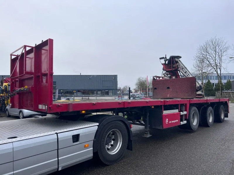 Floor HIAB ROLLER 130R - نصف مقطورة مسطحة: صورة 2 Floor HIAB ROLLER 130R - نصف مقطورة مسطحة: صورة 2