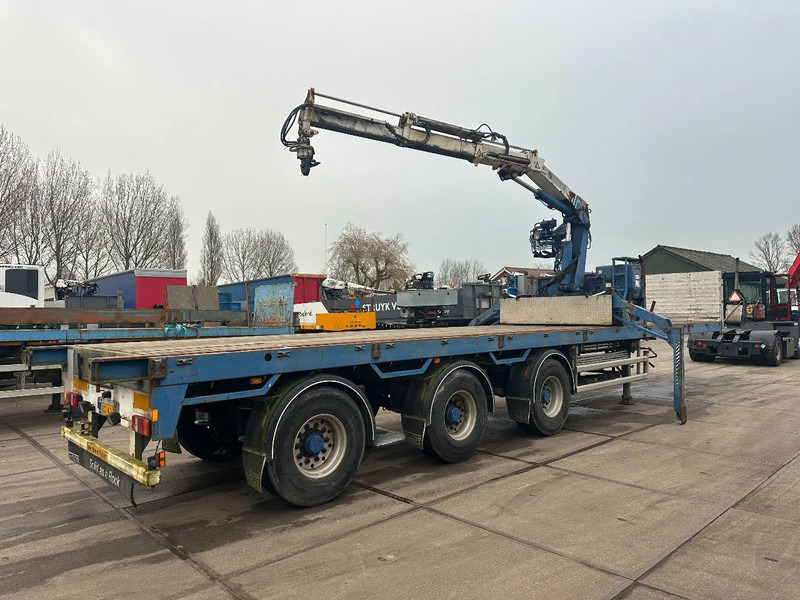 Floor MET HIAB R165-F2, LAATSTE 2 ASSEN GESTUURD - نصف مقطورة مسطحة: صورة 2 Floor MET HIAB R165-F2, LAATSTE 2 ASSEN GESTUURD - نصف مقطورة مسطحة: صورة 2