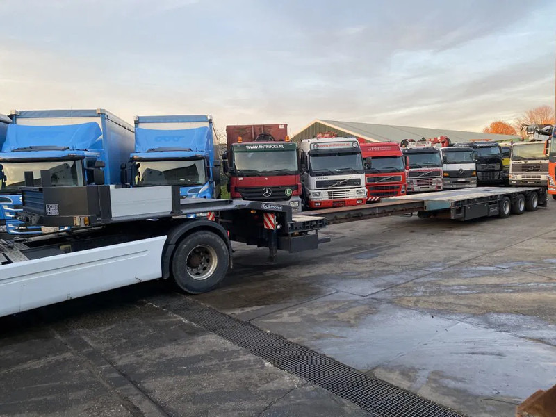 Goldhofer STN-L 3-38/80A - BED: 8,75 + 5,75 METER - عربة منخفضة مسطحة نصف مقطورة: صورة 1 Goldhofer STN-L 3-38/80A - BED: 8,75 + 5,75 METER - عربة منخفضة مسطحة نصف مقطورة: صورة 1