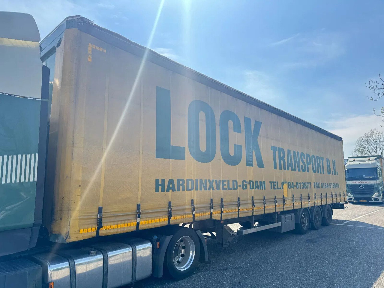 Groenewegen DRO-12-27 - 3 AXLE BPW + TÜV 10-2025 - نصف مقطورة ستارة: صورة 5 Groenewegen DRO-12-27 - 3 AXLE BPW + TÜV 10-2025 - نصف مقطورة ستارة: صورة 5