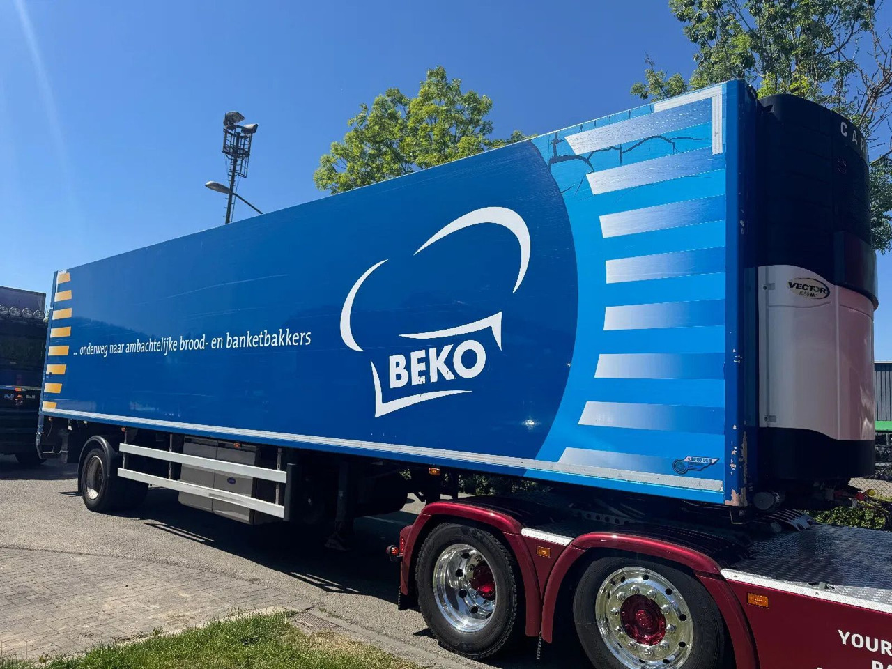 HRD SKFG - BPW AXLE + CARRIER VECTOR 1850MT - نصف مقطورة مُبرِّدة: صورة 2 HRD SKFG - BPW AXLE + CARRIER VECTOR 1850MT - نصف مقطورة مُبرِّدة: صورة 2