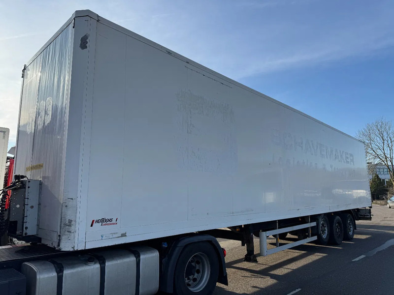 Hertoghs BOX TRAILER - 3 AXLE SAF 1 LIFT AXLE - نصف مقطورة صندوق مغلق: صورة 1 Hertoghs BOX TRAILER - 3 AXLE SAF 1 LIFT AXLE - نصف مقطورة صندوق مغلق: صورة 1