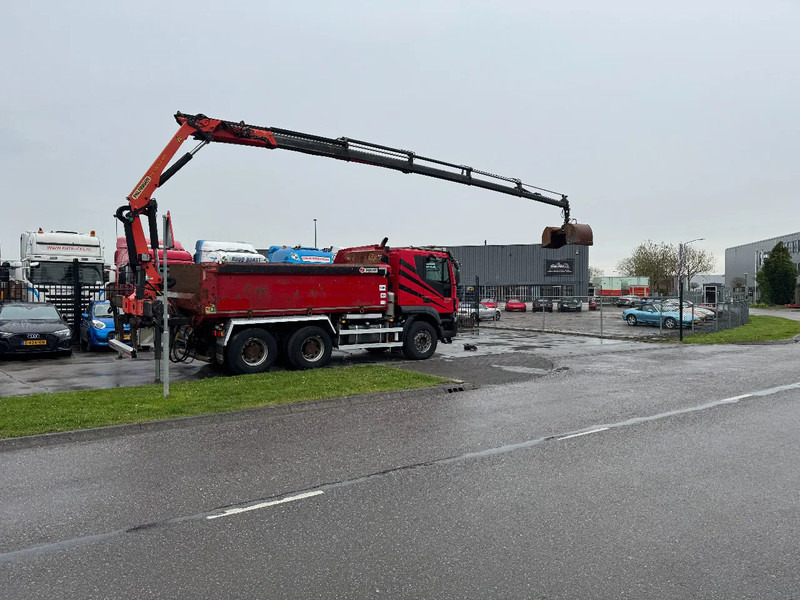 Iveco Trakker 500 6X4 EURO 6 KIPPER + PALFINGER PK18002 FULL STEEL - شاحنة قلاب, شاحنة كرين: صورة 5 Iveco Trakker 500 6X4 EURO 6 KIPPER + PALFINGER PK18002 FULL STEEL - شاحنة قلاب, شاحنة كرين: صورة 5