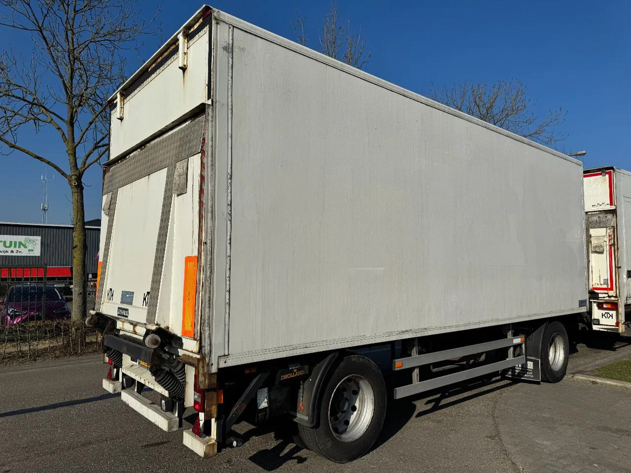 Jumbo MV 200 E + 2 AXLE BPW + DHOLLANDIA - مقطورة صندوق مغلق: صورة 2 Jumbo MV 200 E + 2 AXLE BPW + DHOLLANDIA - مقطورة صندوق مغلق: صورة 2