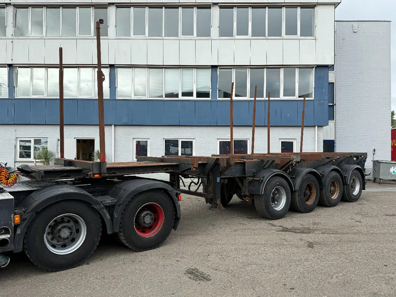 KEL-BERG 4 AXLE - BPW - EXTENDABLE - HOLZ/WOOD/HOUT - نصف مقطورة اخشاب: صورة 1 KEL-BERG 4 AXLE - BPW - EXTENDABLE - HOLZ/WOOD/HOUT - نصف مقطورة اخشاب: صورة 1