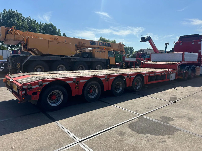 Kässbohrer 4 AXLE LAST 2 STEERING, EXTENDABLE - عربة منخفضة مسطحة نصف مقطورة: صورة 4 Kässbohrer 4 AXLE LAST 2 STEERING, EXTENDABLE - عربة منخفضة مسطحة نصف مقطورة: صورة 4