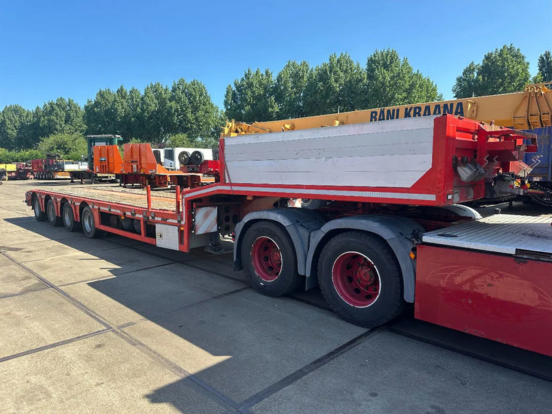 Kässbohrer 4 AXLE LAST 2 STEERING, EXTENDABLE - عربة منخفضة مسطحة نصف مقطورة: صورة 2 Kässbohrer 4 AXLE LAST 2 STEERING, EXTENDABLE - عربة منخفضة مسطحة نصف مقطورة: صورة 2