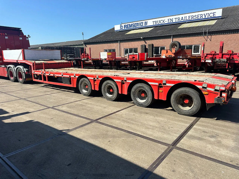Kässbohrer 4 AXLE LAST 2 STEERING, EXTENDABLE - عربة منخفضة مسطحة نصف مقطورة: صورة 3 Kässbohrer 4 AXLE LAST 2 STEERING, EXTENDABLE - عربة منخفضة مسطحة نصف مقطورة: صورة 3