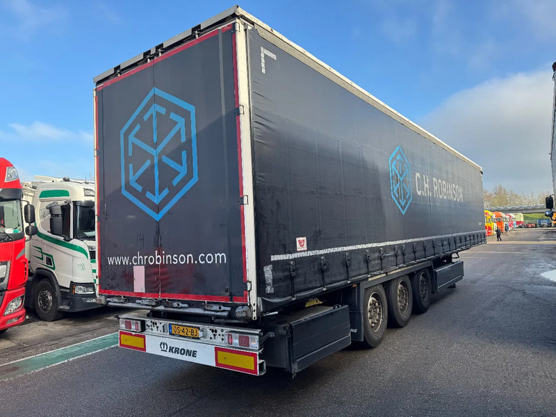 نصف مقطورة ستارة Krone SD 3 AXLE SLIDING ROOF PALLETKIST CODE XL: صورة 6