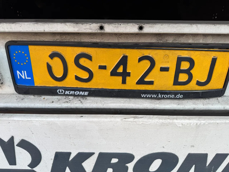 نصف مقطورة ستارة Krone SD 3 AXLE SLIDING ROOF PALLETKIST CODE XL: صورة 7