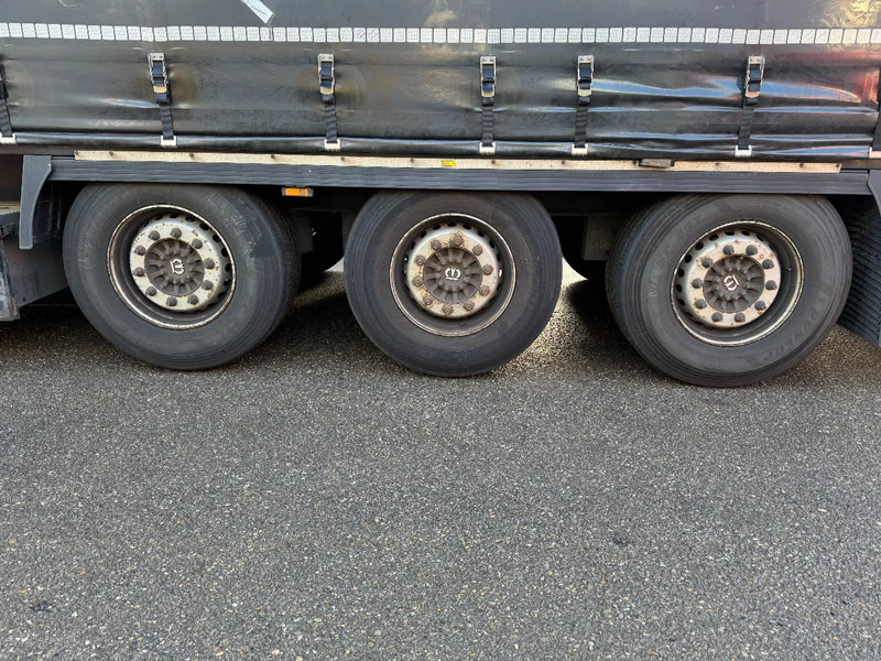 نصف مقطورة ستارة Krone SD 3 AXLE SLIDING ROOF PALLETKIST CODE XL: صورة 8