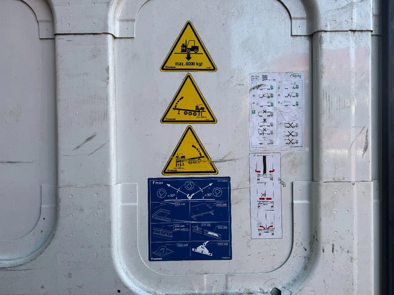 نصف مقطورة ستارة Krone SD 3 AXLE SLIDING ROOF PALLETKIST CODE XL: صورة 13