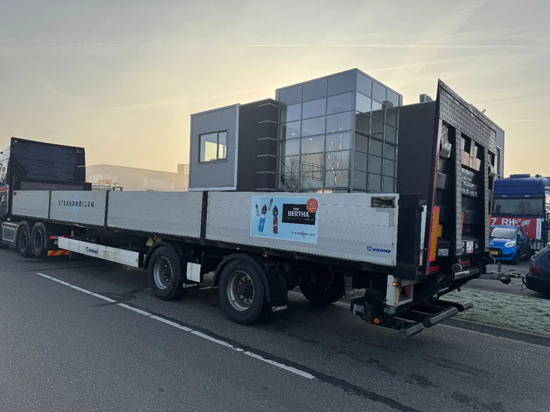 Krone SZ - 2 AXLE BPW + STEERING + ZEPRO Z 2500-150 MA LIFT - نصف مقطورة مسطحة: صورة 4 Krone SZ - 2 AXLE BPW + STEERING + ZEPRO Z 2500-150 MA LIFT - نصف مقطورة مسطحة: صورة 4
