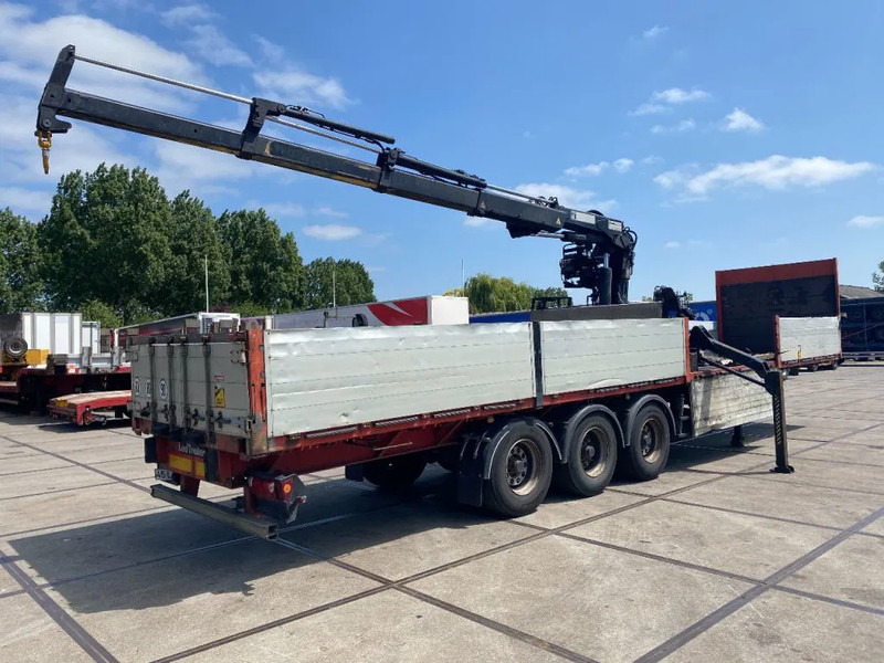 Lecitrailer MET HIAB R165 F3 - نصف مقطورة مسطحة: صورة 3 Lecitrailer MET HIAB R165 F3 - نصف مقطورة مسطحة: صورة 3