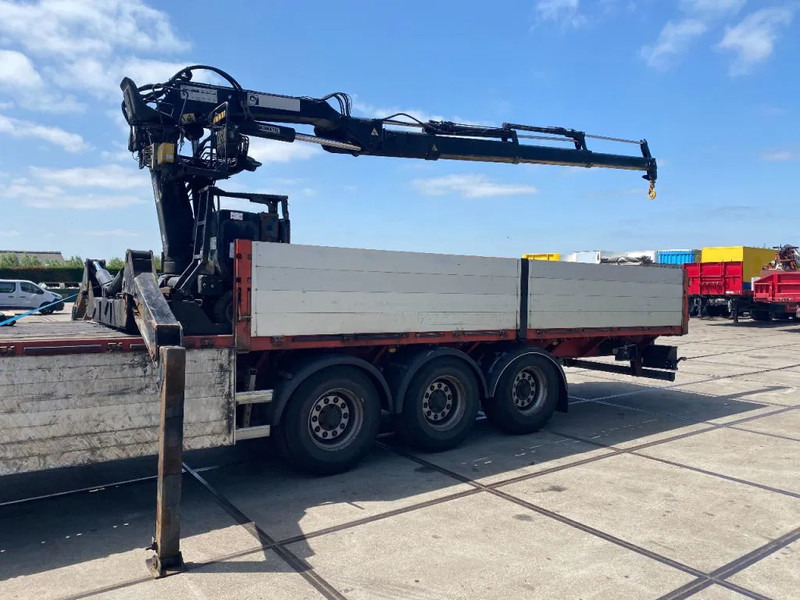 نصف مقطورة مسطحة Lecitrailer MET HIAB R165 F3: صورة 6