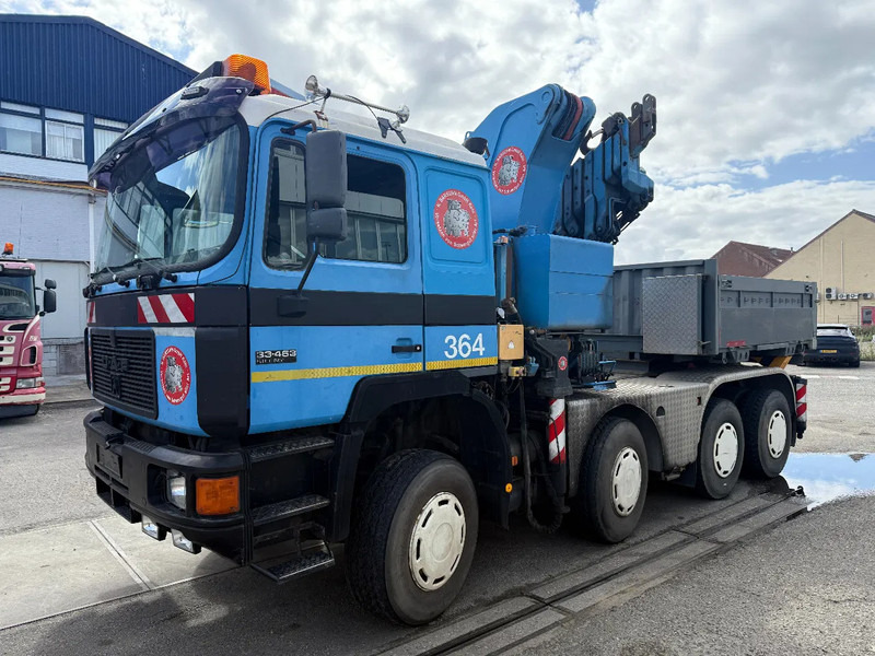 MAN 33.463 33-463 8x4 met 62 effer kraan 6x uitschuifbaar - وحدة جر: صورة 4 MAN 33.463 33-463 8x4 met 62 effer kraan 6x uitschuifbaar - وحدة جر: صورة 4