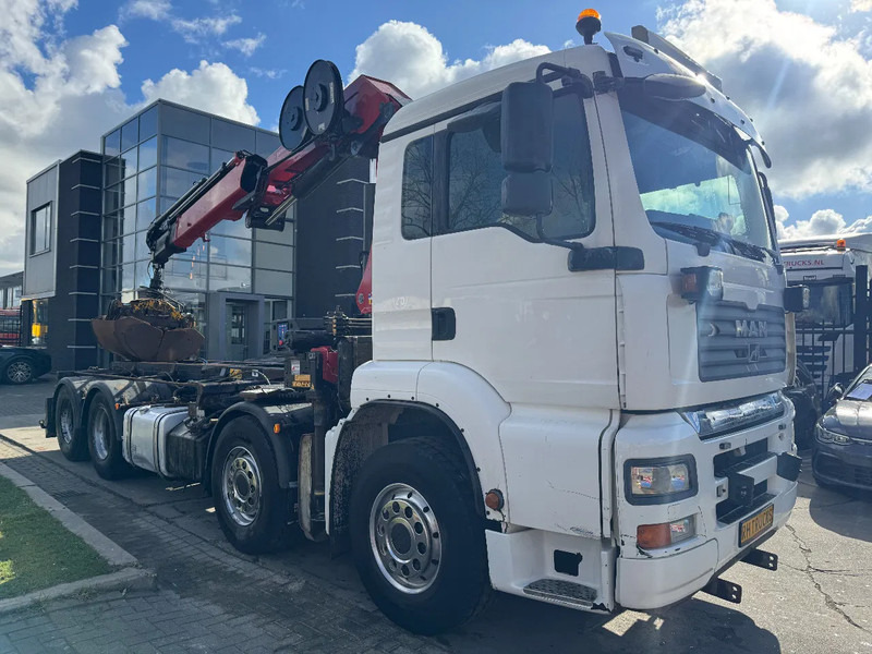 شاحنة - نظام الكابلات, شاحنة كرين MAN TGA 35.440 8X2 - EURO 4 + HMF 2620K-RC 2018! + REMOTE + HYDRAUTO CABLE LIFT + LIFTING AXLE: صورة 17