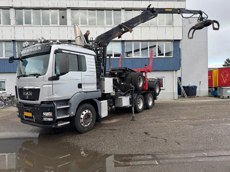 MAN TGS 33.480 6X4 + HIAB 251S.82 + TRAILER 2 AXLE KRAEMER - شاحنة كرين: صورة 2 MAN TGS 33.480 6X4 + HIAB 251S.82 + TRAILER 2 AXLE KRAEMER - شاحنة كرين: صورة 2