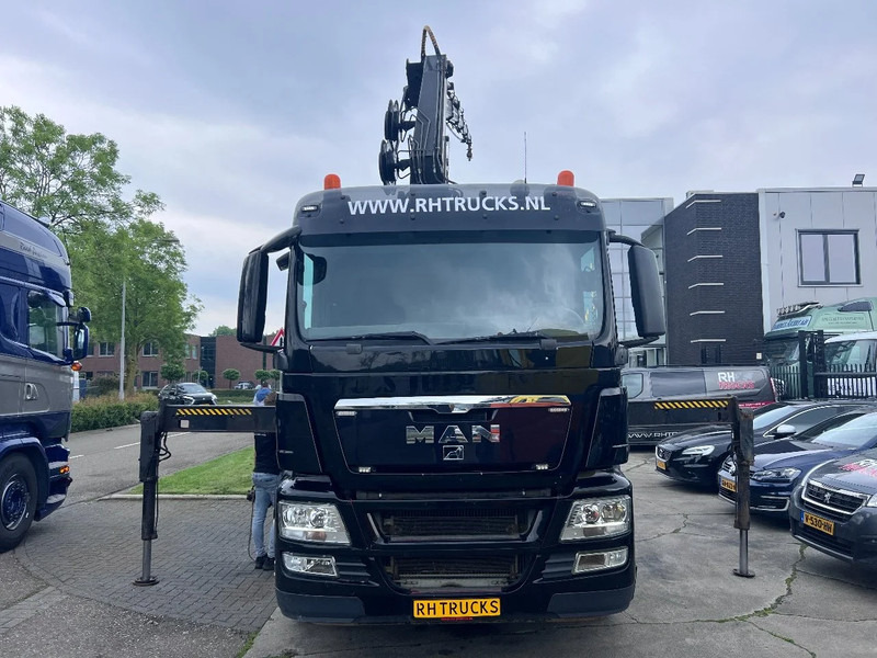 MAN TGS 35.440 8X2-4 + HIAB 220C-5 REMOTE + CABLE LIFT AUTOMATIC - شاحنة كرين: صورة 3 MAN TGS 35.440 8X2-4 + HIAB 220C-5 REMOTE + CABLE LIFT AUTOMATIC - شاحنة كرين: صورة 3