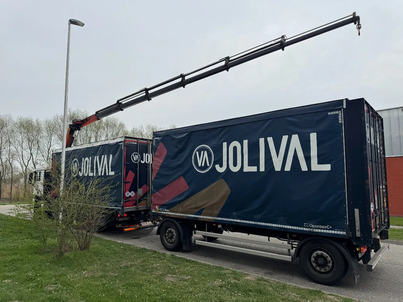 MAN TGX 26.480 6X2 - EURO 6 + PALFINGER PK20002 + REMOTE + LECITRAILER HANGER - شاحنة ستارة, شاحنة كرين: صورة 3 MAN TGX 26.480 6X2 - EURO 6 + PALFINGER PK20002 + REMOTE + LECITRAILER HANGER - شاحنة ستارة, شاحنة كرين: صورة 3
