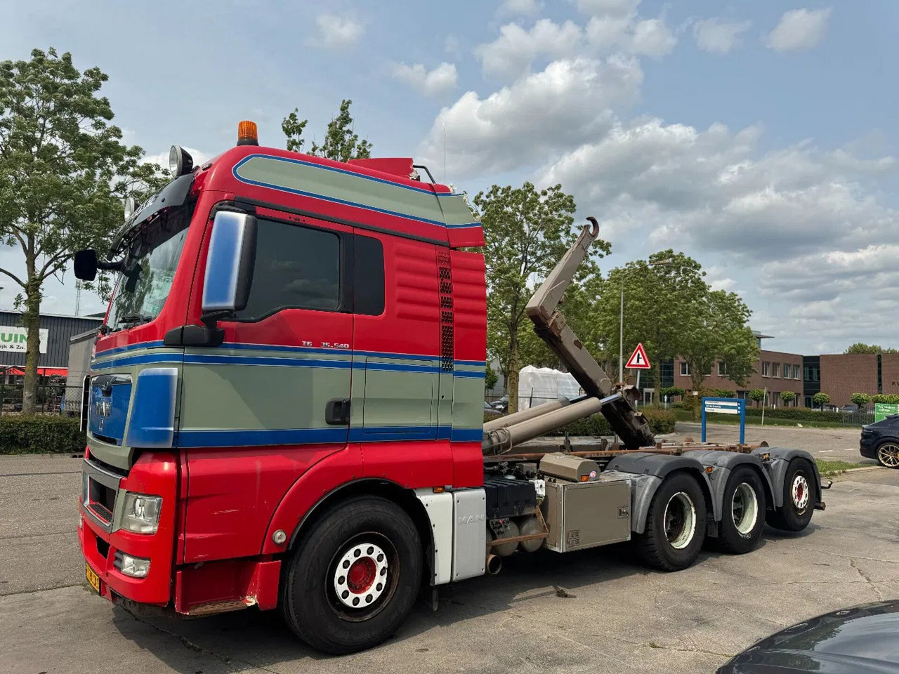MAN TGX 35.540 - 8X4 - EURO 5 + AJK HOOK + LIFT/STEE - شاحنة ذات خطاف: صورة 1 MAN TGX 35.540 - 8X4 - EURO 5 + AJK HOOK + LIFT/STEE - شاحنة ذات خطاف: صورة 1