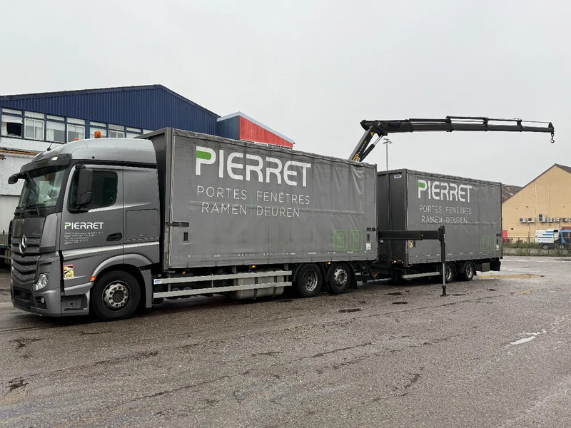 Mercedes-Benz Actros 2645 PALFINGER PK 19 + REMOTE CONTROL + ROYEN HANGER COMPLETE 2017! - شاحنة كرين: صورة 1 Mercedes-Benz Actros 2645 PALFINGER PK 19 + REMOTE CONTROL + ROYEN HANGER COMPLETE 2017! - شاحنة كرين: صورة 1