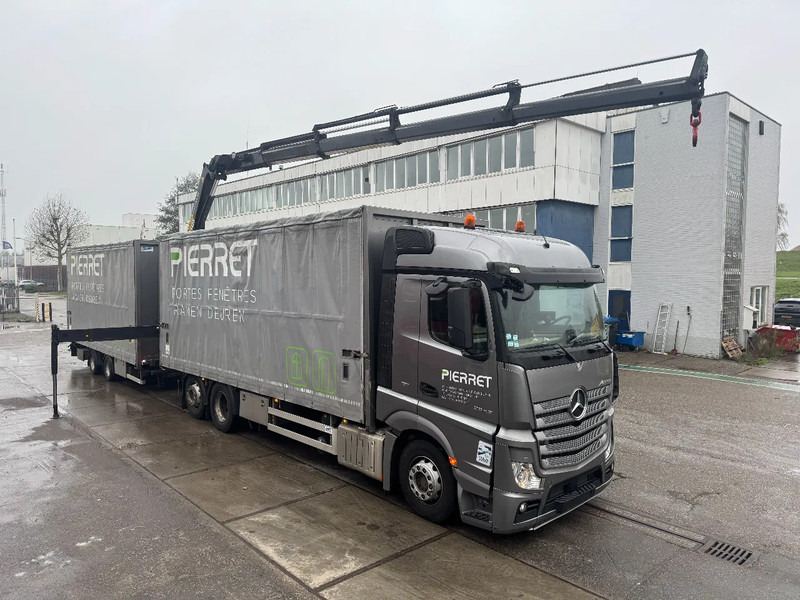 Mercedes-Benz Actros 2645 PALFINGER PK 19 + REMOTE CONTROL + ROYEN HANGER COMPLETE 2017! - شاحنة ستارة, شاحنة كرين: صورة 3 Mercedes-Benz Actros 2645 PALFINGER PK 19 + REMOTE CONTROL + ROYEN HANGER COMPLETE 2017! - شاحنة ستارة, شاحنة كرين: صورة 3