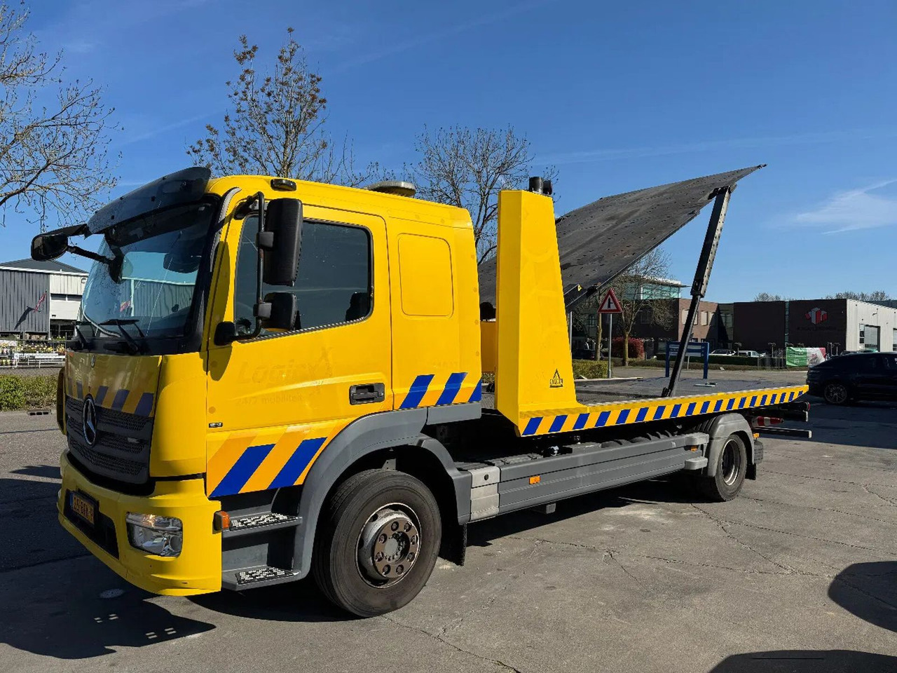 Mercedes-Benz Atego 1524 4X2 EURO 6 FALKOM DOUBLE DECK + WINCH - شاحنة سحب: صورة 1 Mercedes-Benz Atego 1524 4X2 EURO 6 FALKOM DOUBLE DECK + WINCH - شاحنة سحب: صورة 1