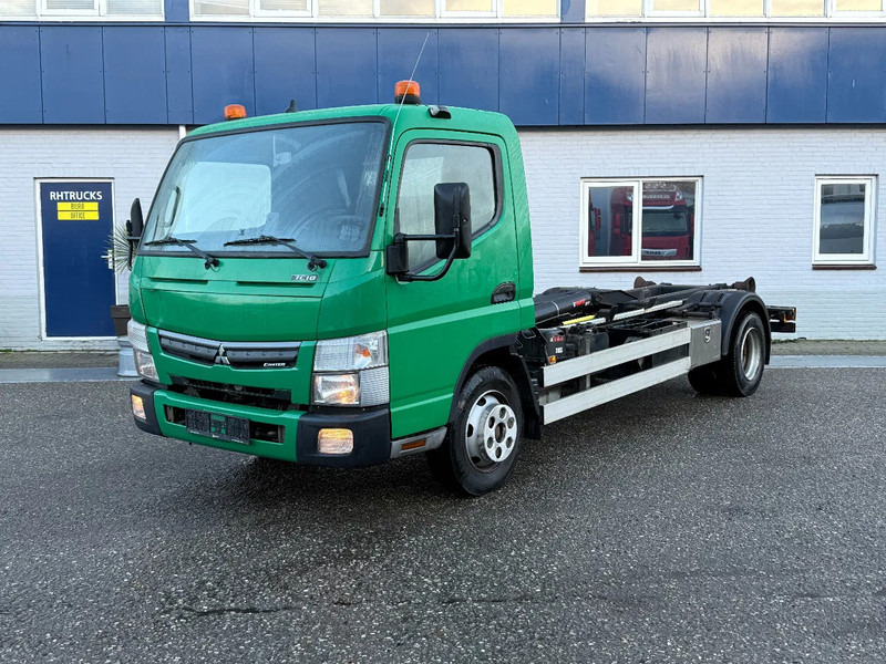 شاحنة ذات خطاف Mitsubishi Canter 7C18 - EURO 6 + HIAB 5 TON HOOKLIFT: صورة 8