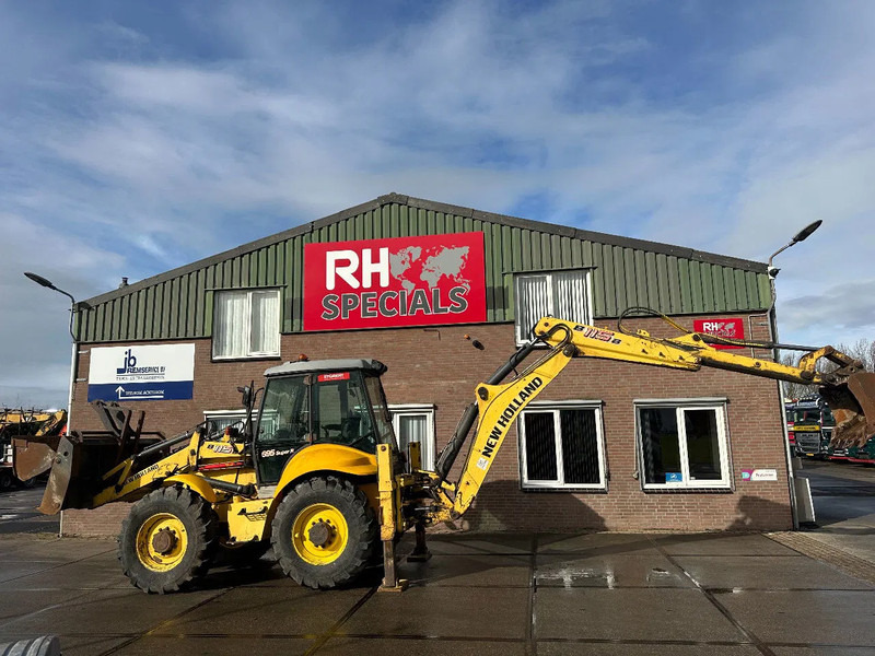 New Holland LB115B, CE, 240 MM MULTI PURPOSE LOADER BUCKET, 800 MM BACHOE DIGGING BUCKET, FLIP OVER FORKS, AIR CONDITIONER - جرافة حفار: صورة 2 New Holland LB115B, CE, 240 MM MULTI PURPOSE LOADER BUCKET, 800 MM BACHOE DIGGING BUCKET, FLIP OVER FORKS, AIR CONDITIONER - جرافة حفار: صورة 2