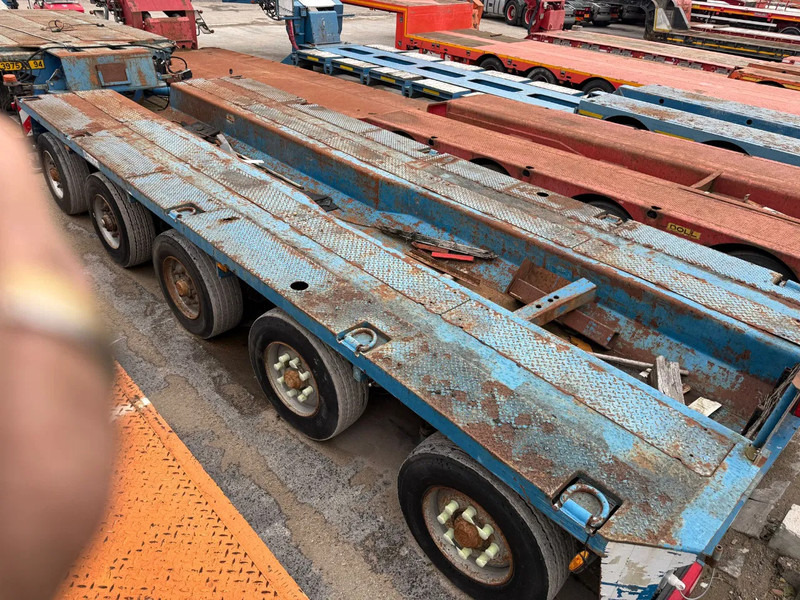 Nicolas 5+3 REMOTE CONTROLE, 116 TON GVW - عربة منخفضة مسطحة نصف مقطورة: صورة 3 Nicolas 5+3 REMOTE CONTROLE, 116 TON GVW - عربة منخفضة مسطحة نصف مقطورة: صورة 3