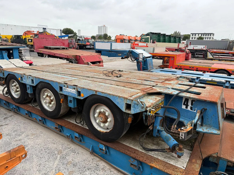 Nicolas 5+3 REMOTE CONTROLE, 116 TON GVW - عربة منخفضة مسطحة نصف مقطورة: صورة 5 Nicolas 5+3 REMOTE CONTROLE, 116 TON GVW - عربة منخفضة مسطحة نصف مقطورة: صورة 5