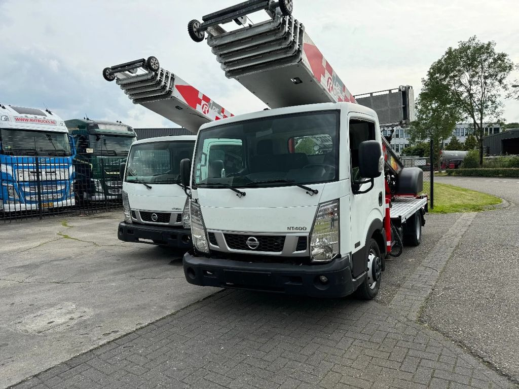 منصة تلسكوبية محمولة على شاحنة Nissan 3X UNIT CABSTAR 35.13 + LIFT 25 METER + REMOTE C: صورة 8