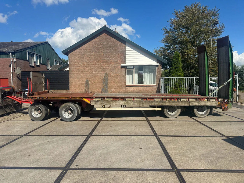 Nooteboom 4 ASSIGE BLADGEVEERD HYDRAULISCHE KLEPPEN - مقطورة مسطحة منخفضة: صورة 1 Nooteboom 4 ASSIGE BLADGEVEERD HYDRAULISCHE KLEPPEN - مقطورة مسطحة منخفضة: صورة 1