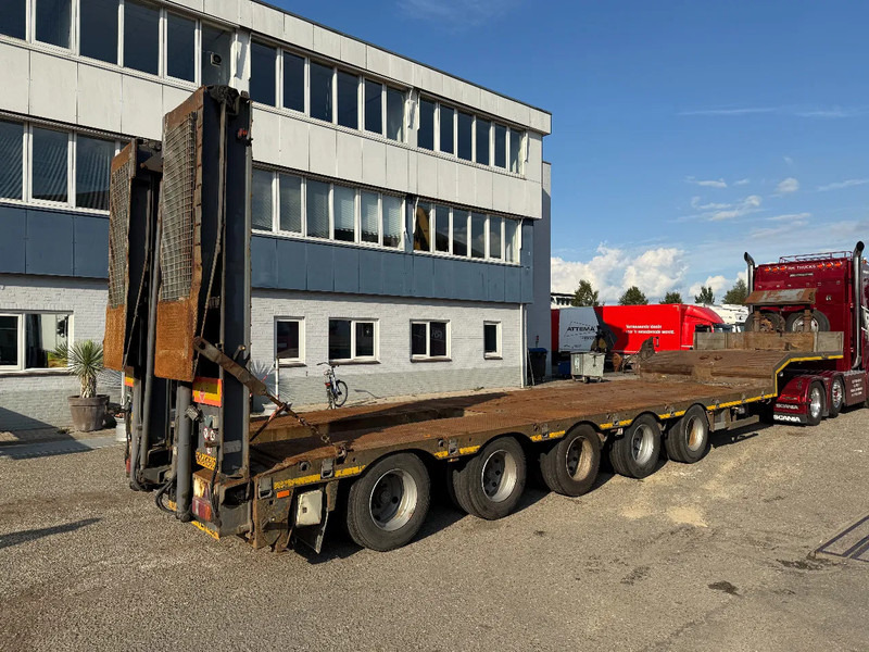 Nooteboom OSD85-05V, 3,3 M EXTENDABLE, 2 AXLE STEERING - عربة منخفضة مسطحة نصف مقطورة: صورة 5 Nooteboom OSD85-05V, 3,3 M EXTENDABLE, 2 AXLE STEERING - عربة منخفضة مسطحة نصف مقطورة: صورة 5