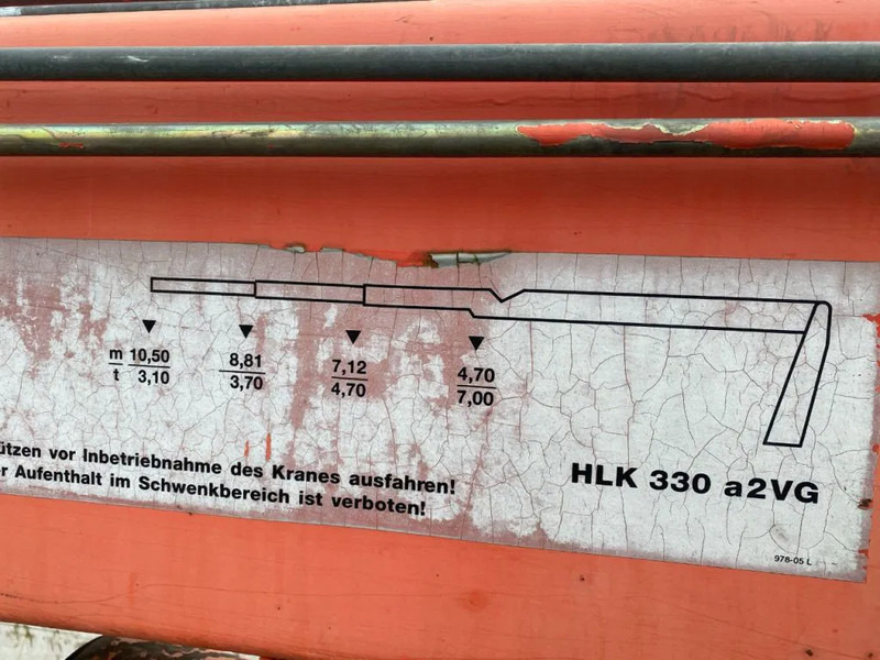 Orthaus 2 ASSIGE STEERING AXEL MKG HLK 330 VG CRANE - نصف مقطورة مسطحة: صورة 4 Orthaus 2 ASSIGE STEERING AXEL MKG HLK 330 VG CRANE - نصف مقطورة مسطحة: صورة 4