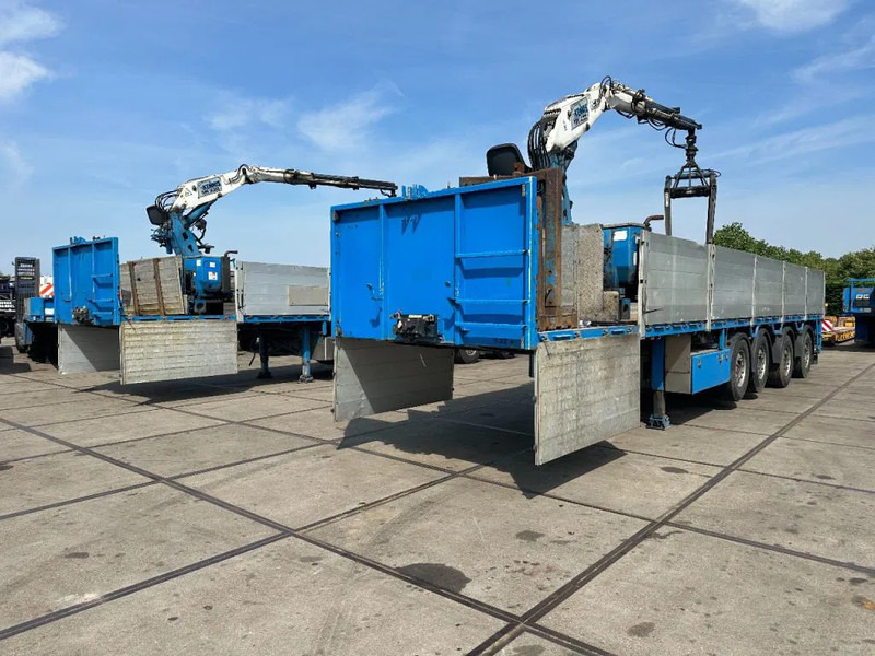Pacton 4 X 4 ASSIGE MET KENNIS 14000 ROLLER KRAAN - نصف مقطورة مسطحة: صورة 1 Pacton 4 X 4 ASSIGE MET KENNIS 14000 ROLLER KRAAN - نصف مقطورة مسطحة: صورة 1