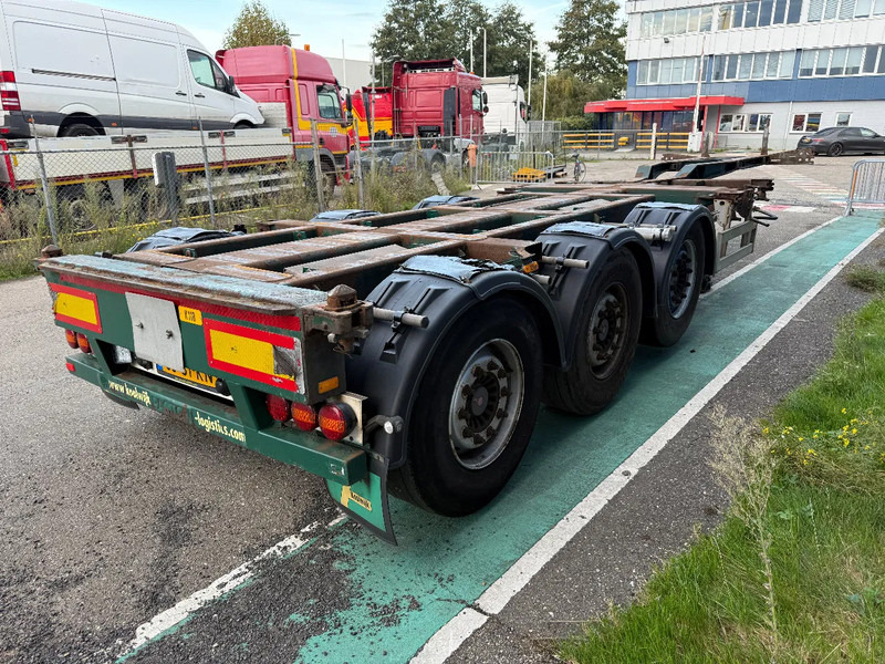 Pacton MULTICHASSIS - 3x EXTENDABLE! - نصف مقطورة لنقل الحاويات: صورة 4 Pacton MULTICHASSIS - 3x EXTENDABLE! - نصف مقطورة لنقل الحاويات: صورة 4