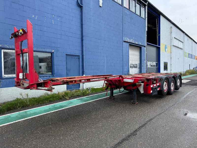 Pacton T3 010 MULTICHASSIS DISC BRAKES SAF AXLES 2X LIFT AXLE - نصف مقطورة لنقل الحاويات: صورة 1 Pacton T3 010 MULTICHASSIS DISC BRAKES SAF AXLES 2X LIFT AXLE - نصف مقطورة لنقل الحاويات: صورة 1