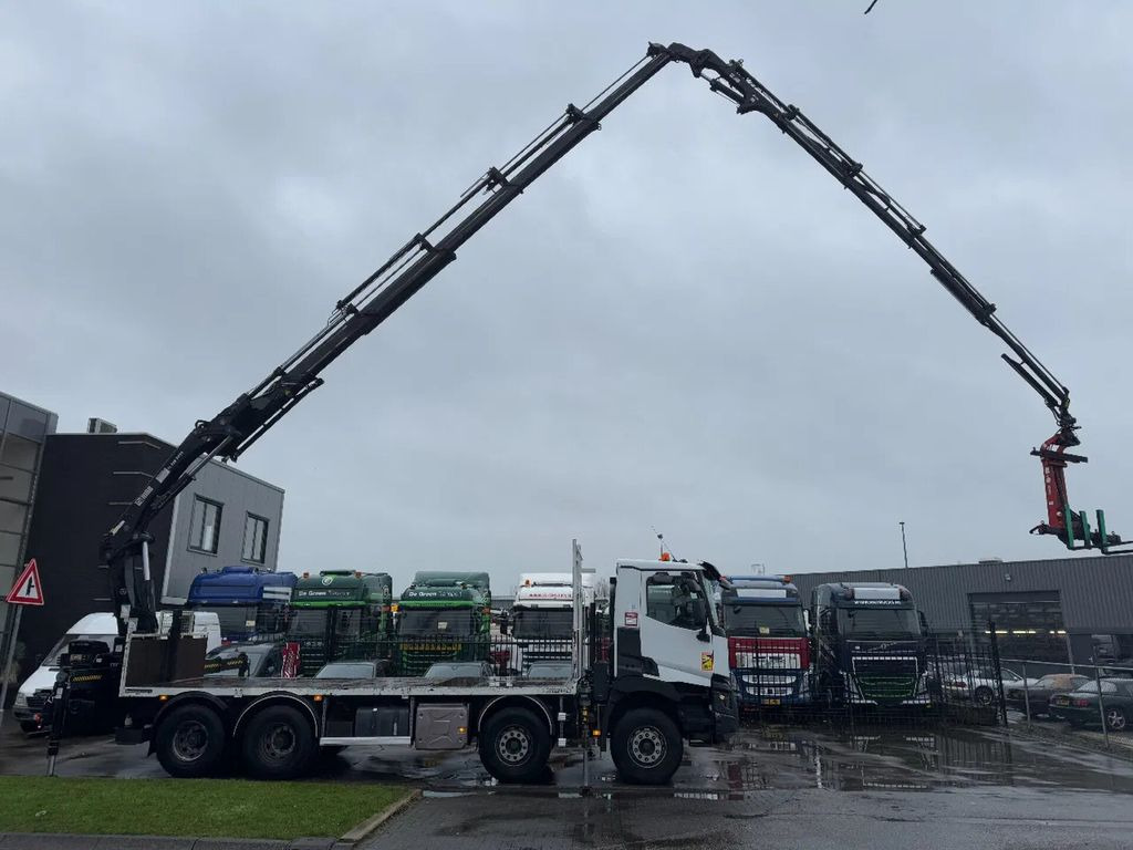 Renault C430 8X4 - EURO 6 + HIAB 288 E-5 + JIB 70X-4 + R - شاحنات مسطحة, شاحنة كرين: صورة 2 Renault C430 8X4 - EURO 6 + HIAB 288 E-5 + JIB 70X-4 + R - شاحنات مسطحة, شاحنة كرين: صورة 2