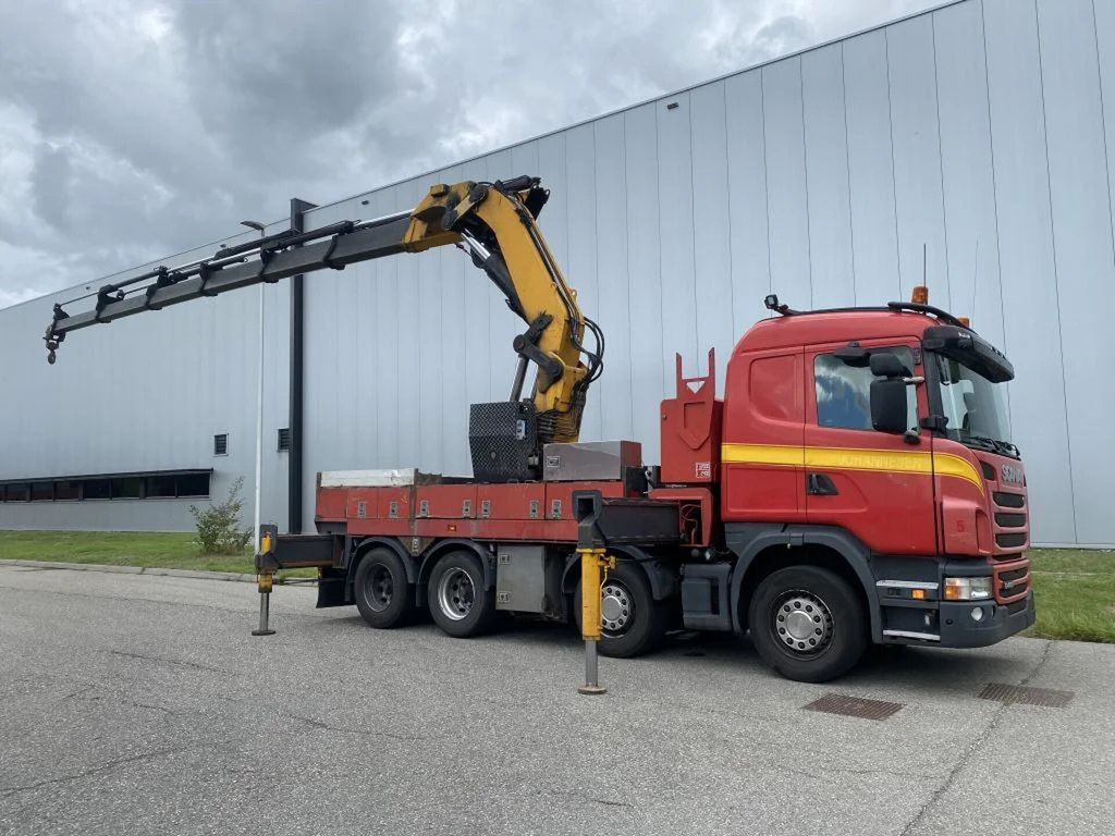 Scania G480 8X4 + EFFER 1250 6S + REMOTE + WINCH - 6+3 - شاحنة كرين: صورة 1 Scania G480 8X4 + EFFER 1250 6S + REMOTE + WINCH - 6+3 - شاحنة كرين: صورة 1