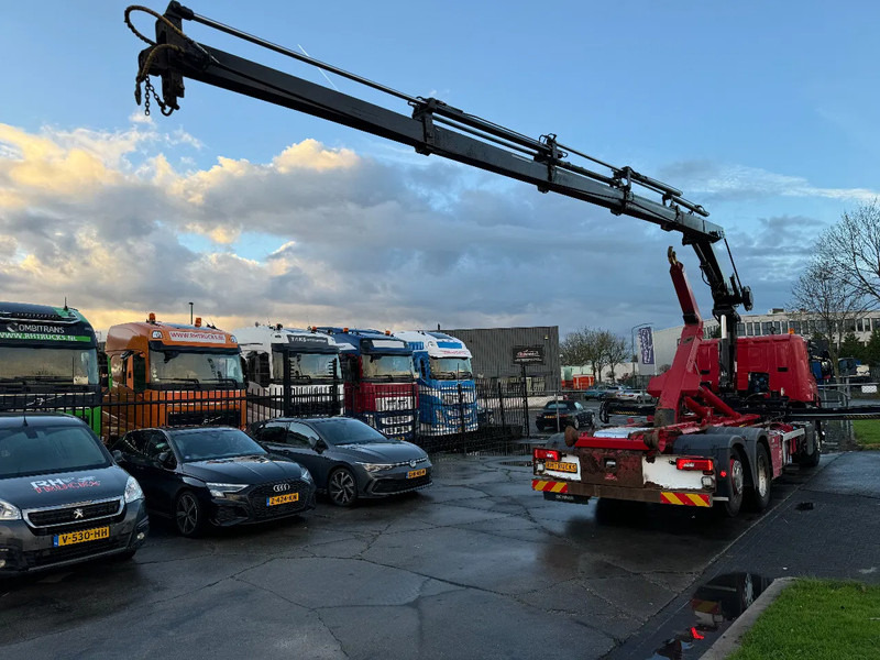 Scania P320 6X2 - EURO 6 + HIAB XS 144 HIPRO + REMOTE + HIAB HOOK + RETARDER - شاحنة ذات خطاف, شاحنة كرين: صورة 4 Scania P320 6X2 - EURO 6 + HIAB XS 144 HIPRO + REMOTE + HIAB HOOK + RETARDER - شاحنة ذات خطاف, شاحنة كرين: صورة 4