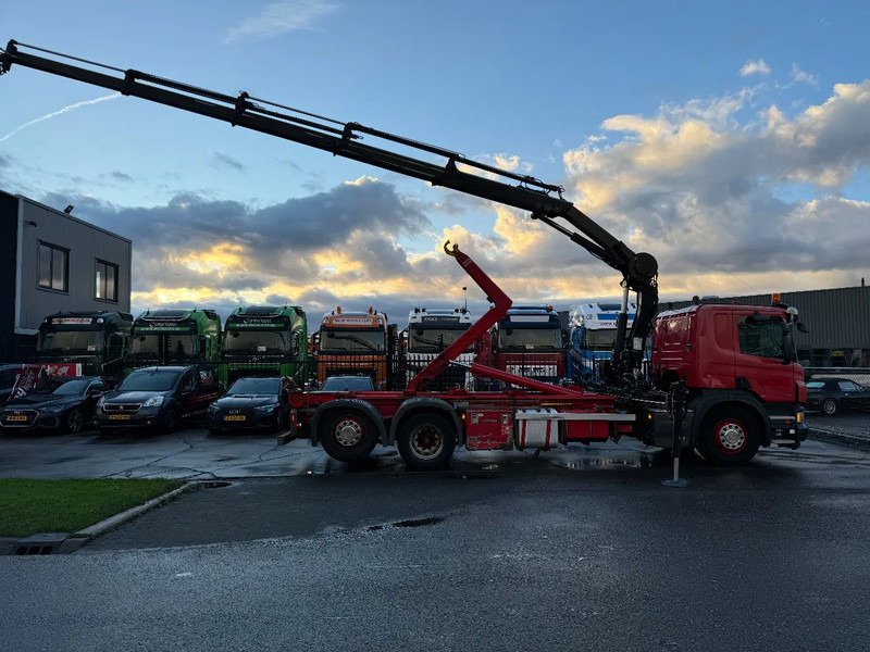 Scania P320 6X2 - EURO 6 + HIAB XS 144 HIPRO + REMOTE + HIAB HOOK + RETARDER - شاحنة ذات خطاف, شاحنة كرين: صورة 5 Scania P320 6X2 - EURO 6 + HIAB XS 144 HIPRO + REMOTE + HIAB HOOK + RETARDER - شاحنة ذات خطاف, شاحنة كرين: صورة 5