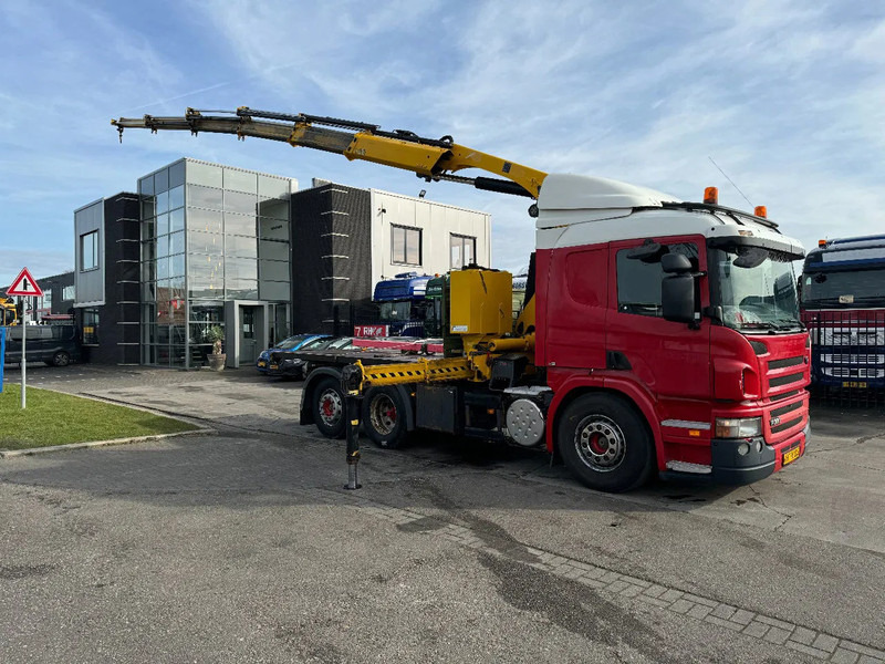 Scania P380 6X2 HIAB 288 + REMOTE CONTROL + PLATEAU - شاحنة كرين: صورة 2 Scania P380 6X2 HIAB 288 + REMOTE CONTROL + PLATEAU - شاحنة كرين: صورة 2
